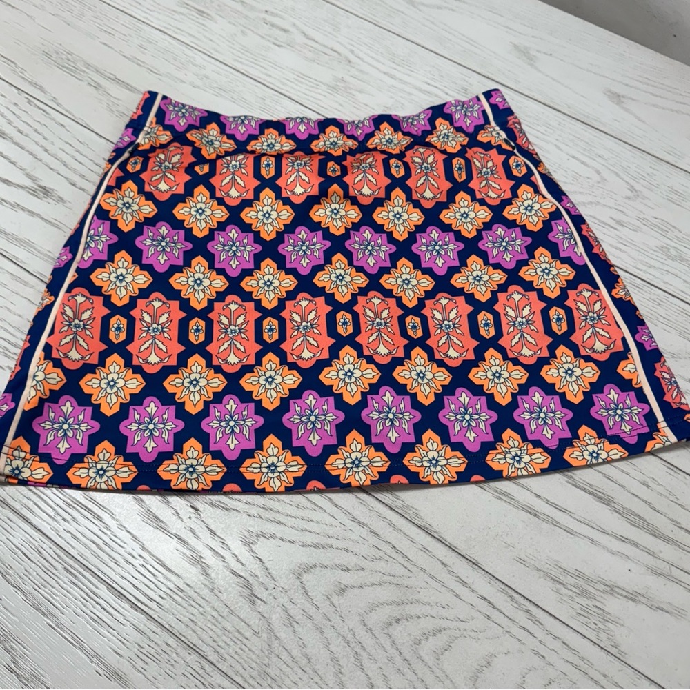 Gretchen Scott Designs Colorful Geometric Mini Skirt